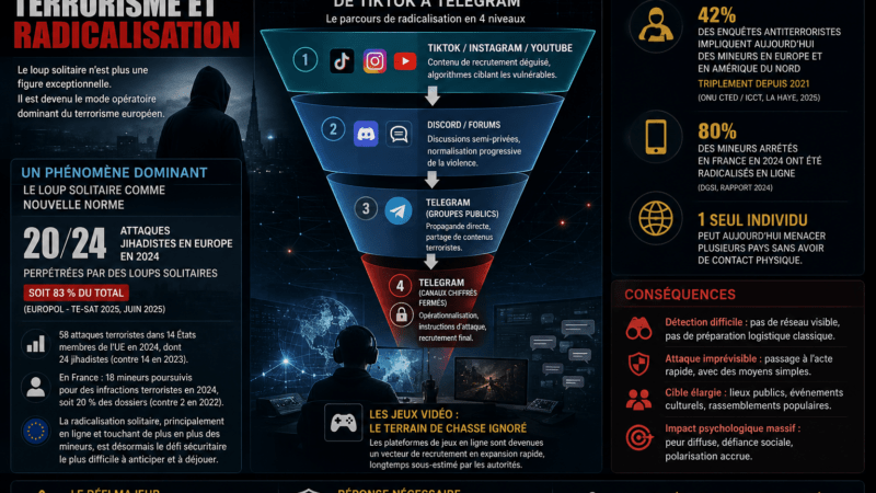 Le Loup Solitaire numérique :Comment Internet fabrique les terroristes de demain