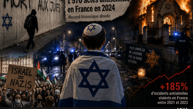 L&rsquo;antisémitisme en France : une menace qui change de dimension