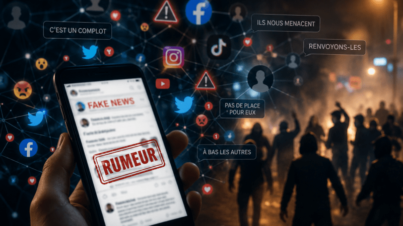 La relation entre les rumeurs électroniques et l&rsquo;escalade des discours de haine